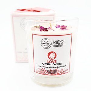 Love Crystal Candle Scented 7.1oz 200g